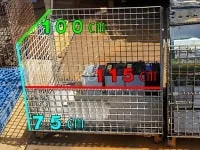 パレティーナ大_A(鉄カゴ・メッシュパレット)買取 スクラップ 商品画像2