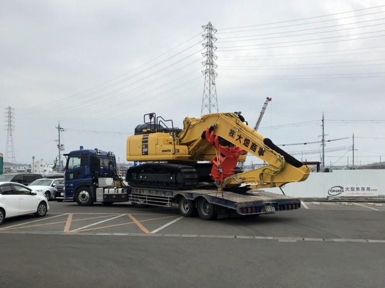 新車ユンボ納車!