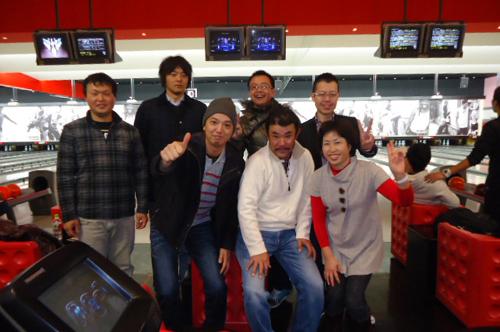 2012年~2013年イベント ボウリング大会を開催